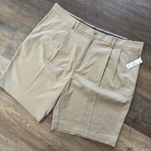 NWT Pro Tour Khaki Beige Golf Shorts Men's Sz 44 Performance